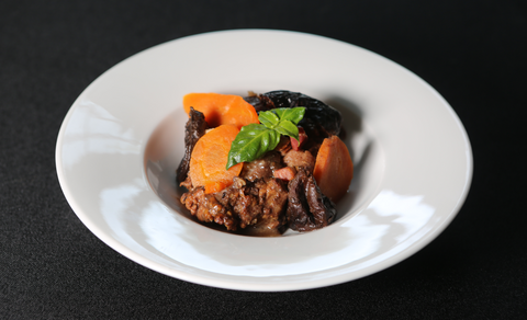 Assiette de daube de boeuf