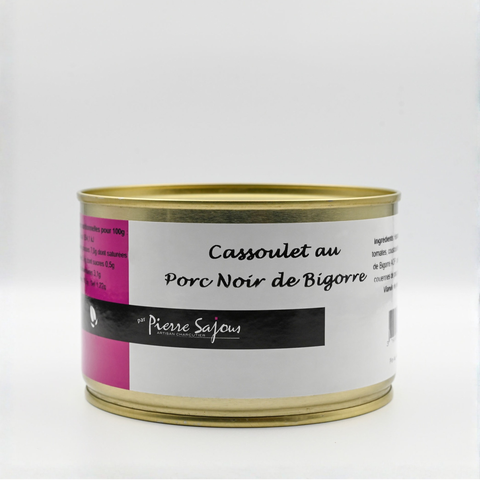 conserve cassoulet porc noir