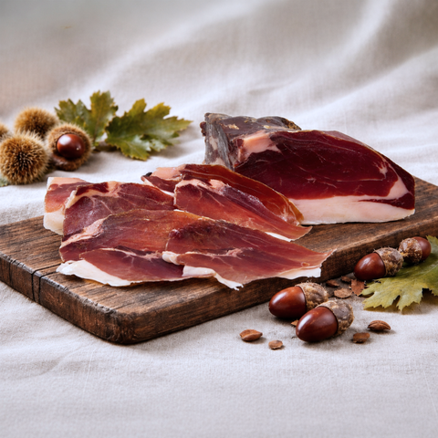 Quart de Jambon Noir de Bigorre AOP Découenné & Dégraissé - 550g minimum