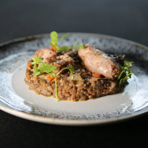 plat aux lentilles