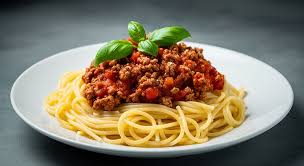 assiette de bolognaise