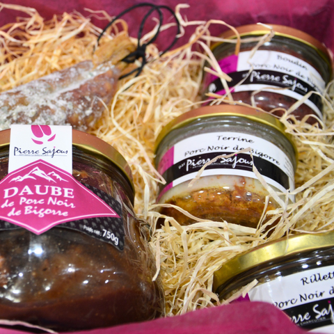 Coffret cadeau - Les incontournables au Porc Noir de Bigorre