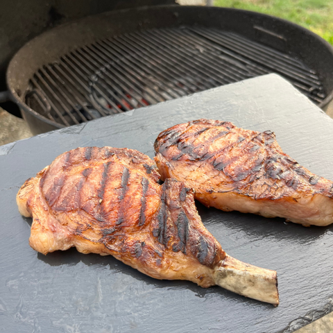 Côtes à l'os de Porc Noir de Bigorre AOP - 2x180g minimum
