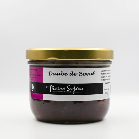Daube de boeuf mijotée au Madiran