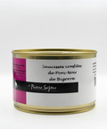 saucisses de porc noir confites 