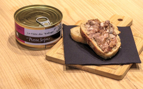 tartines pâté du refuge