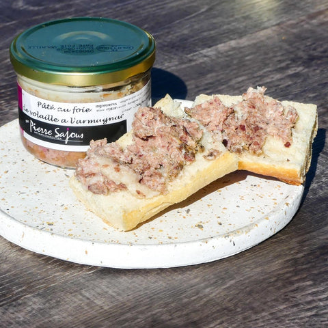 pâté au foie de volaille à l'armagnac