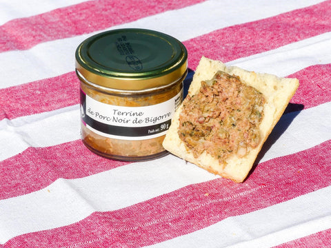 Terrine de porc noir