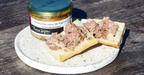 terrine porc noir & chataigne